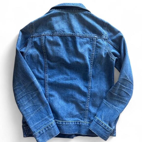 Madewell Classic Blue Denim Jacket - Y2K Style Fit - Women’s XS - S - Picture 3 of 7